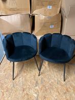 Nieuw Luxestoel-Zwart-2 Stuks, Huis en Inrichting, Stoelen, Ophalen, Kunststof, Zwart, Nieuw
