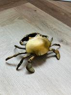 Vintage Messing Krab, Verzamelen, Beelden en Beeldjes, Ophalen of Verzenden, Gebruikt, Dier