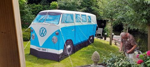 VW T1 tent, super leuk!, Caravans en Kamperen, Tenten, tot en met 4, Gebruikt, Ophalen