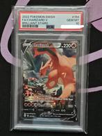 Pokemon Charizard V 154/172 PSA 10 GEM MT, Ophalen of Verzenden, Zo goed als nieuw, Losse kaart, Foil