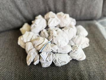 30 paar hema long lasting witte enkelsokken maat 43-46 beschikbaar voor biedingen
