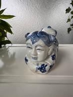 Antiek Chinees beeld hoofdsteun kussen twee hoofden, Antiek en Kunst, Antiek | Porselein, Ophalen of Verzenden