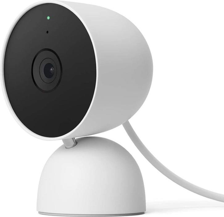 Google - Nest Cam (Indoor - Wired), Audio, Tv en Foto, Videobewaking, Zo goed als nieuw, Binnencamera, Ophalen of Verzenden