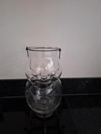 Glazen windlicht / lantaarn, Diversen, Ophalen of Verzenden