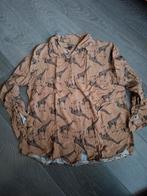 Bruine blous met giraffe maat L vd hema, Kleding | Dames, Ophalen of Verzenden, Gedragen, Bruin