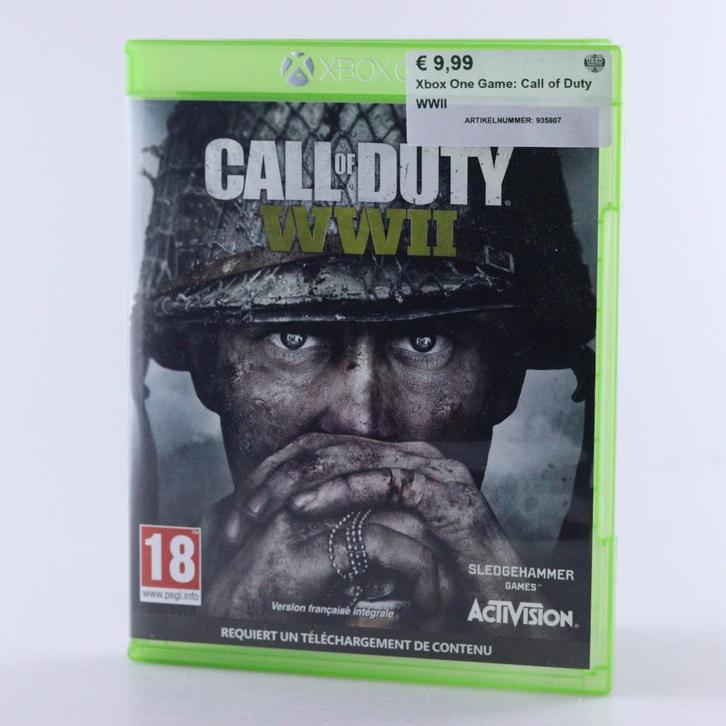 Xbox One Game: Call of Duty WWII, Spelcomputers en Games, Games | Xbox One, Zo goed als nieuw