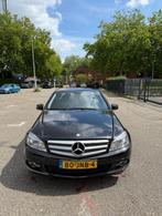 Mercedes-Benz C-Klasse C180 Kompr. Sedan 2009 Zwart, Auto's, Voorwielaandrijving, 15 km/l, 74 €/maand, Zwart