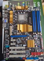 ASUS P5Q Moederbord met Intel Xeon E5440 en DDR2 RAM, Computers en Software, Moederborden, Gebruikt, Ophalen of Verzenden, DDR2