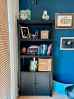 Kast BROR zwart vab Ikea (set 2x), Huis en Inrichting, Ophalen, 50 tot 100 cm, Metaal, 150 tot 200 cm