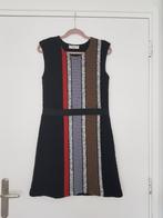 Sonia Rykiel Striped Sleeveless winter Dress Multicolor, Maat 38/40 (M), Verzenden, Zwart, Zo goed als nieuw
