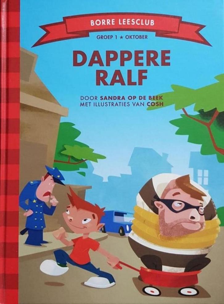 6 gestreepte boekjes groep1 o.a. Dappere Ralf, Boeken, Kinderboeken | Kleuters, Zo goed als nieuw, Fictie algemeen, 4 jaar, Jongen of Meisje