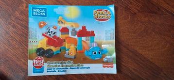 Mega Bloks First Builders Bouwplaats leuk voor  5 december  beschikbaar voor biedingen