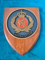 Wapenschild Landmachtstaf, Ophalen of Verzenden, Landmacht, Nederland, Embleem of Badge