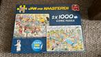 Jan van Haasteren: 2 x 1000 stukjes, Ophalen of Verzenden, Meer dan 1500 stukjes, Zo goed als nieuw, Legpuzzel