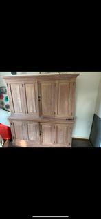 Teak houten tv kast, Gebruikt, 150 tot 200 cm, Ophalen of Verzenden, Minder dan 100 cm
