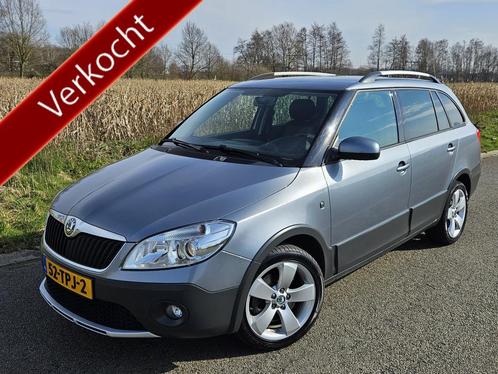 SKODA Fabia Combi 1.2 TSI Airco/Cruise/Automaat, Auto's, Skoda, Bedrijf, Te koop, Fabia, ABS, Airbags, Airconditioning, Alarm