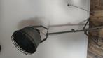 Vloerlamp grijs zgan. In hoogte verstelbaar., Huis en Inrichting, Lampen | Vloerlampen, Ophalen, Overige materialen, Retro klassiek, sober landelijk