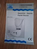 Gezichts sauna, Ophalen of Verzenden, Zo goed als nieuw, Gehele gezicht