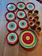 ZONNIG VROLIJK 🌞 TAPAS SERVIES 🌞 INTERMEZZO, Huis en Inrichting, Keuken | Servies, Ophalen of Verzenden, Aardewerk, Overige stijlen