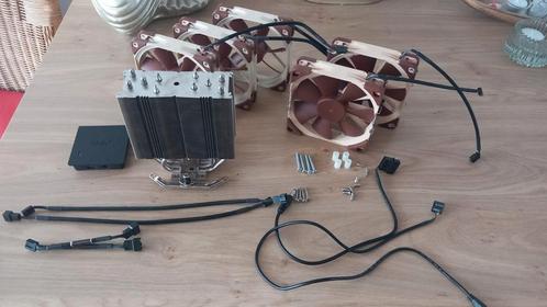 Noctua fan set compleet met regelaar module., Computers en Software, Computerkoelers, Zo goed als nieuw, Luchtkoeling, Ophalen of Verzenden