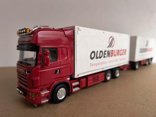 Wsi Scania Oldenburger, Hobby en Vrije tijd, Modelauto's | 1:50, Zo goed als nieuw, Bus of Vrachtwagen, Wsi, Ophalen of Verzenden