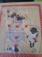 Houten Puzzel Jip en Janneke, Kinderen en Baby's, Speelgoed | Babyspeelgoed, Ophalen of Verzenden, Zo goed als nieuw, Overige typen