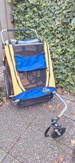 Fietskar 2 kinderen Burley d'Lite, Fietsen en Brommers, Fietsaccessoires | Aanhangers en Karren, Ophalen, Zo goed als nieuw, Kinderkar