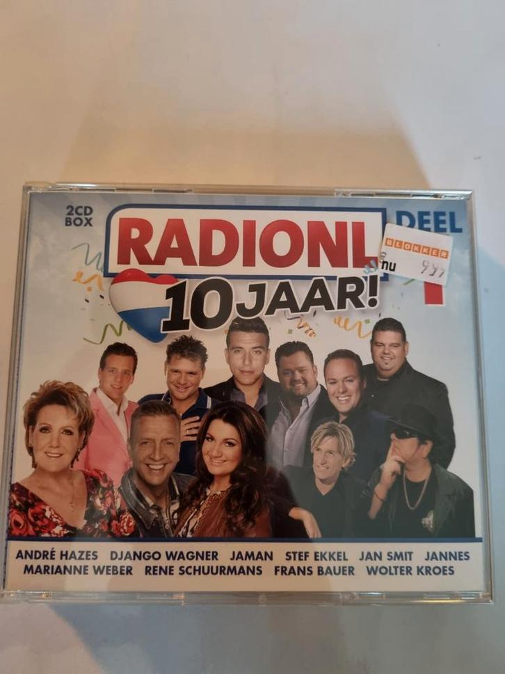 Radio NL 10 Jaar deel 1 - Verzamel2cd, Cd's en Dvd's, Cd's | Verzamelalbums, Ophalen of Verzenden