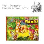 Walt Disney’s Bambi album 1952 | EUR 29,95, Gebruikt, Ophalen of Verzenden