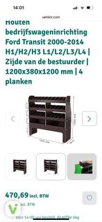 Ford transit custom bedrijfswagen inrichting, Ophalen