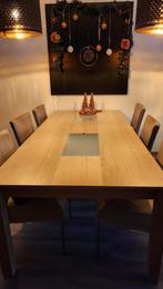 Grote eettafel ikea, Huis en Inrichting, Tafels | Eettafels, Ophalen, 100 tot 150 cm, 200 cm of meer, Zo goed als nieuw