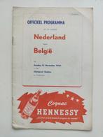 Nederland - België 12 november 1961 Officieel Programma, Verzamelen, Verzenden