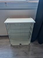 Hangende vitrinekast, Huis en Inrichting, Kasten | Vitrinekasten, Ophalen, Gebruikt, 50 tot 100 cm, Minder dan 100 cm