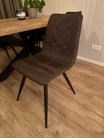 4 Label51 Eetkamerstoelen - Zeer Goede Staat!, Huis en Inrichting, Stoelen, Ophalen, Bruin, Zo goed als nieuw, Vier