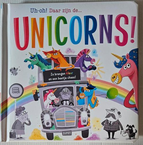 Stephanie Moss - Uh-oh! Daar zijn de… unicorns!, Boeken, Prentenboeken en Plaatjesalbums, Nieuw, Ophalen of Verzenden