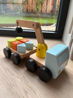 Houten Speelgoed Takelwagen, Ophalen, Zo goed als nieuw, Duw- of Trekspeelgoed