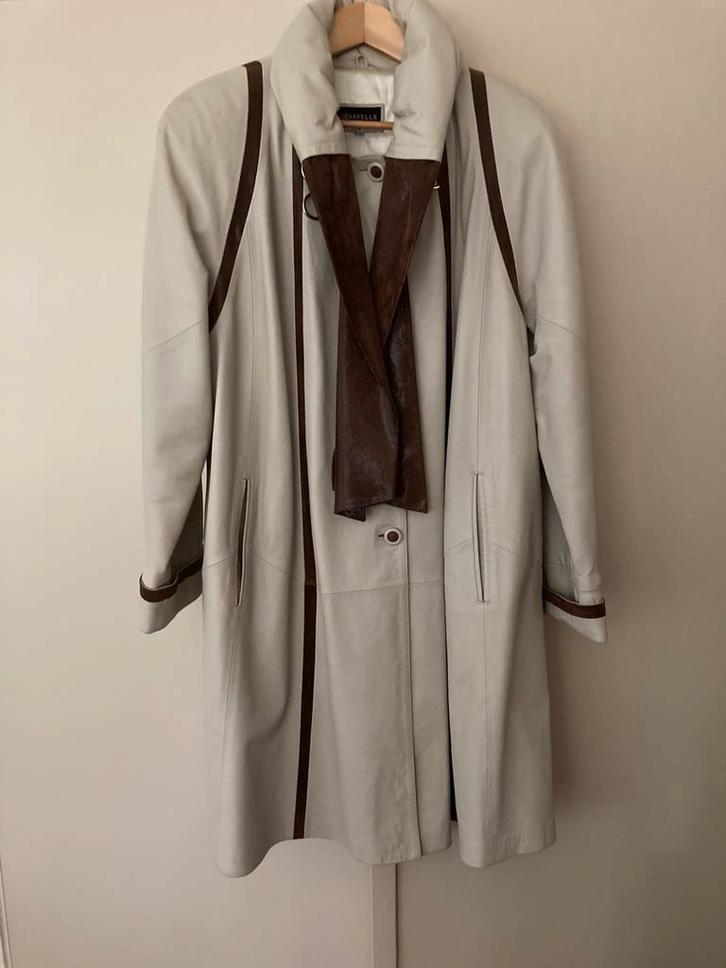 Canpelle leren jas A lijn, Kleding | Dames, Jassen | Winter, Zo goed als nieuw, Ophalen of Verzenden