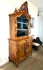 Antieke vitrinekast Bonheur, Ophalen of Verzenden