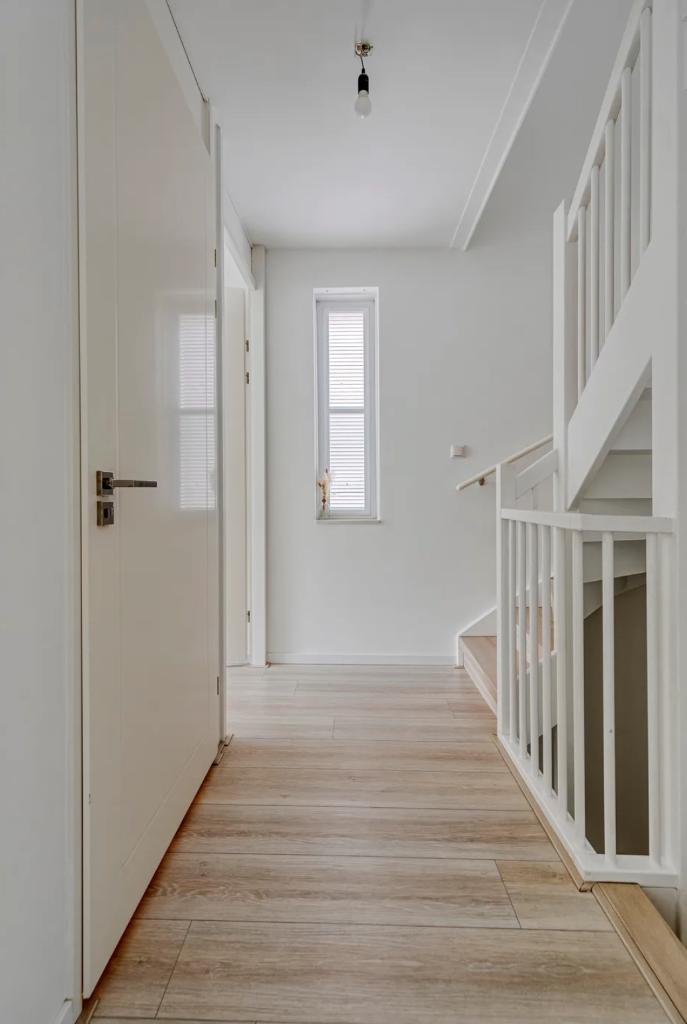 Moderne PVC vloer, Huis en Inrichting, Stoffering | Vloerbedekking, Zo goed als nieuw, Overige typen, Crème, Beige, 50 tot 75 m²