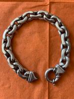 Grove zilveren armband, Sieraden, Tassen en Uiterlijk, Armbanden, Ophalen of Verzenden, Gebruikt, Zilver, Zilver