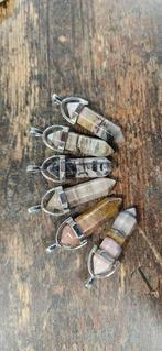 Versteend hout dubbeleinder hangers, Ophalen of Verzenden, Nieuw, Bruin, Overige materialen