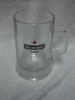 Bierpul Heineken Zwaar en groot 15,5 cm hoog, Verzenden, Zo goed als nieuw, Pul(len), Heineken