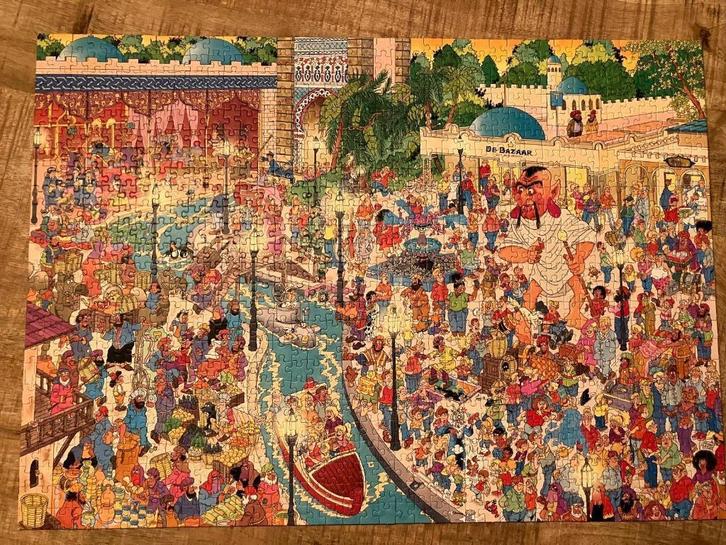 Jan van haasteren puzzel, Hobby en Vrije tijd, Denksport en Puzzels, Zo goed als nieuw, Legpuzzel, 500 t/m 1500 stukjes, Ophalen of Verzenden