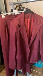 3 delig bordeaux rood pak L, Ophalen of Verzenden, Zo goed als nieuw, Rood