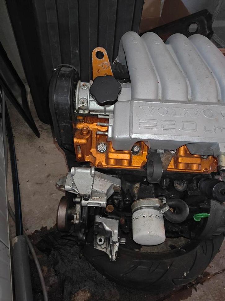 Volvo 480 2.0i motorblok, Auto-onderdelen, Motor en Toebehoren, Volvo, Gereviseerd, Ophalen