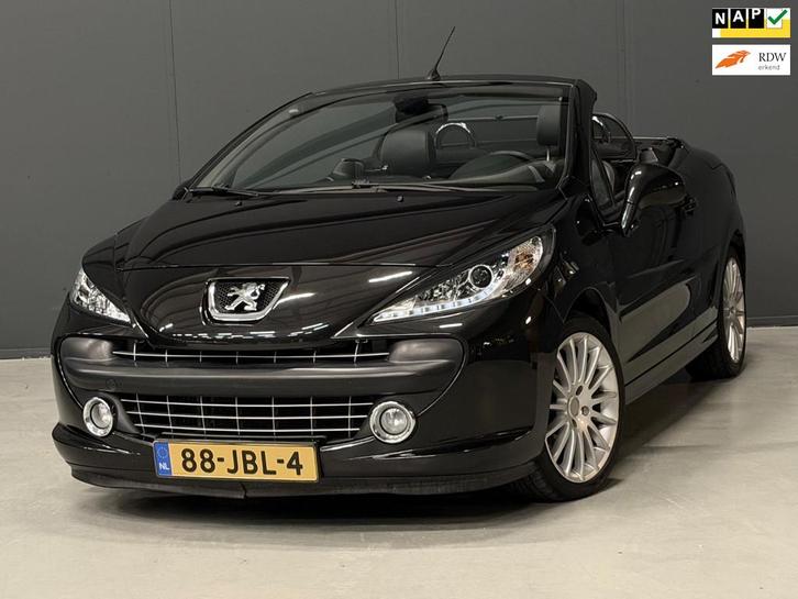 Peugeot 207 CC 1.6-16V T Roland Garros CARPLAY/STOELVERW/CRU, Auto's, Peugeot, Bedrijf, Te koop, ABS, Achteruitrijcamera, Airbags