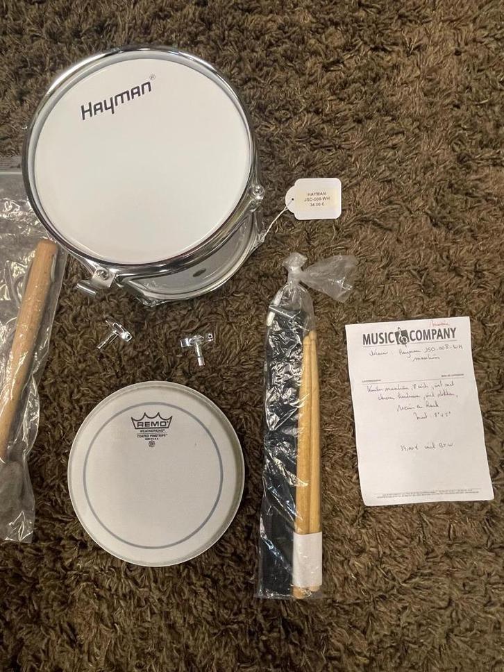 Percussie Haymann - drumvel Sonorus, Muziek en Instrumenten, Drumstellen en Slagwerk, Nieuw, Overige merken, Verzenden
