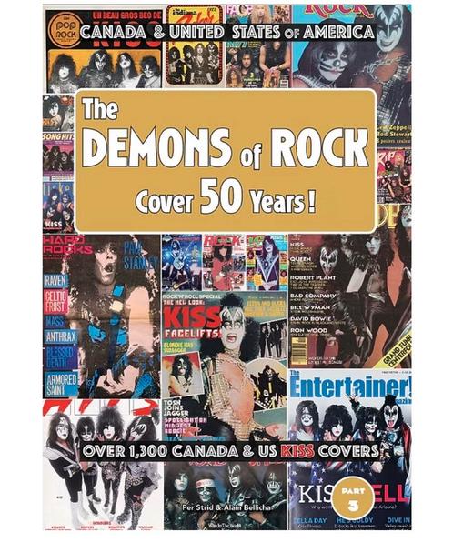 Kiss boek Japan 1300 covers worldwide no lp no cd, Verzamelen, Muziek, Artiesten en Beroemdheden, Boek, Tijdschrift of Artikel