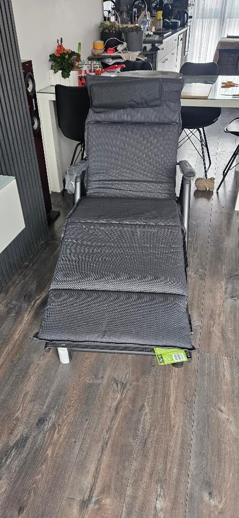 Ligstoel van florabest met extra kussen nieuw, Ophalen, Nieuw, Metaal, Inklapbaar