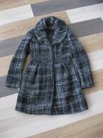 Halflange wollen winterjas van Sisley, maat 38, Maat 38/40 (M), Verzenden, Zwart, Sisley